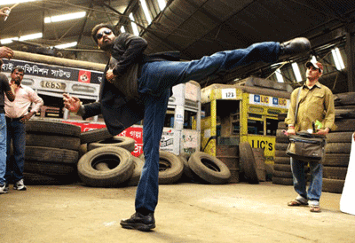 Pawan back with favourite kick shot 